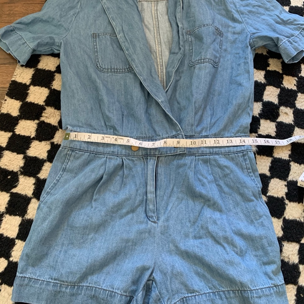 VINTAGE DENIM ROMPER - Picture 4 of 7